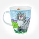 Dunoon Mugs Nevis Happy Cats Ginger