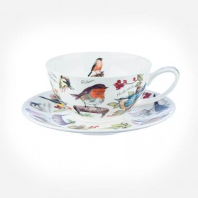 Dunoon BirdLife Tea For One Cup & Saucer Gift Box