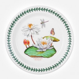 Exotic Botanic Garden 10 inch Plate White Water Lily