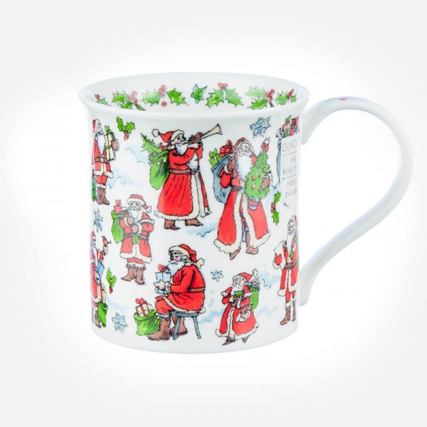 Dunoon Mugs Bute Snowy Santa