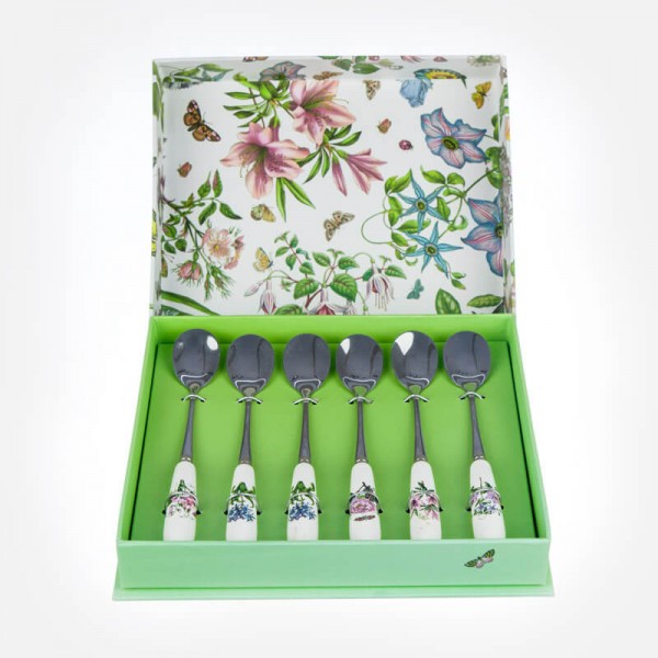 Botanic Garden Teaspoon Set, Portmeirion Botanic Garden Cutlery Set