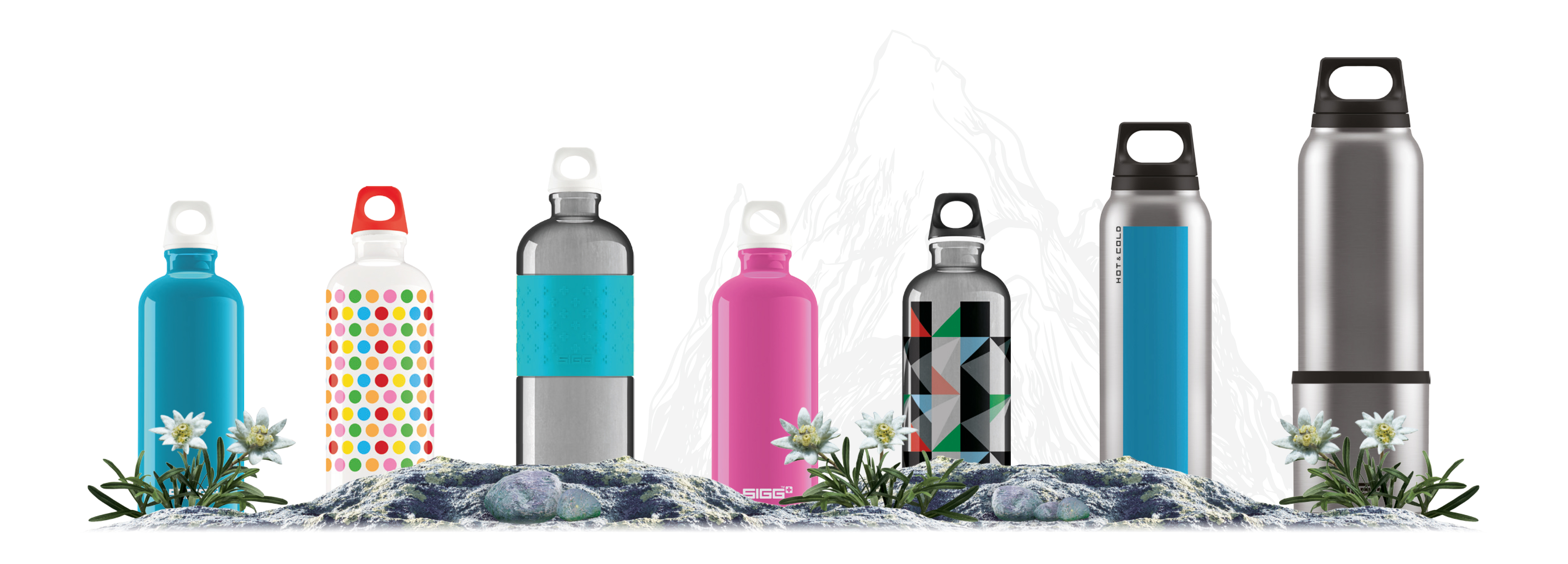 All you need is SIGG Water Bottle from Switzerland