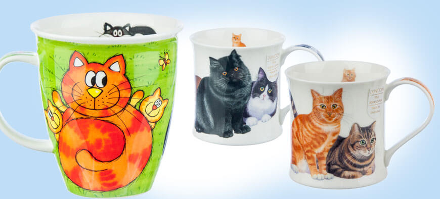 bone china cat mugs uk